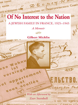 cover image of Of No Interest to the Nation